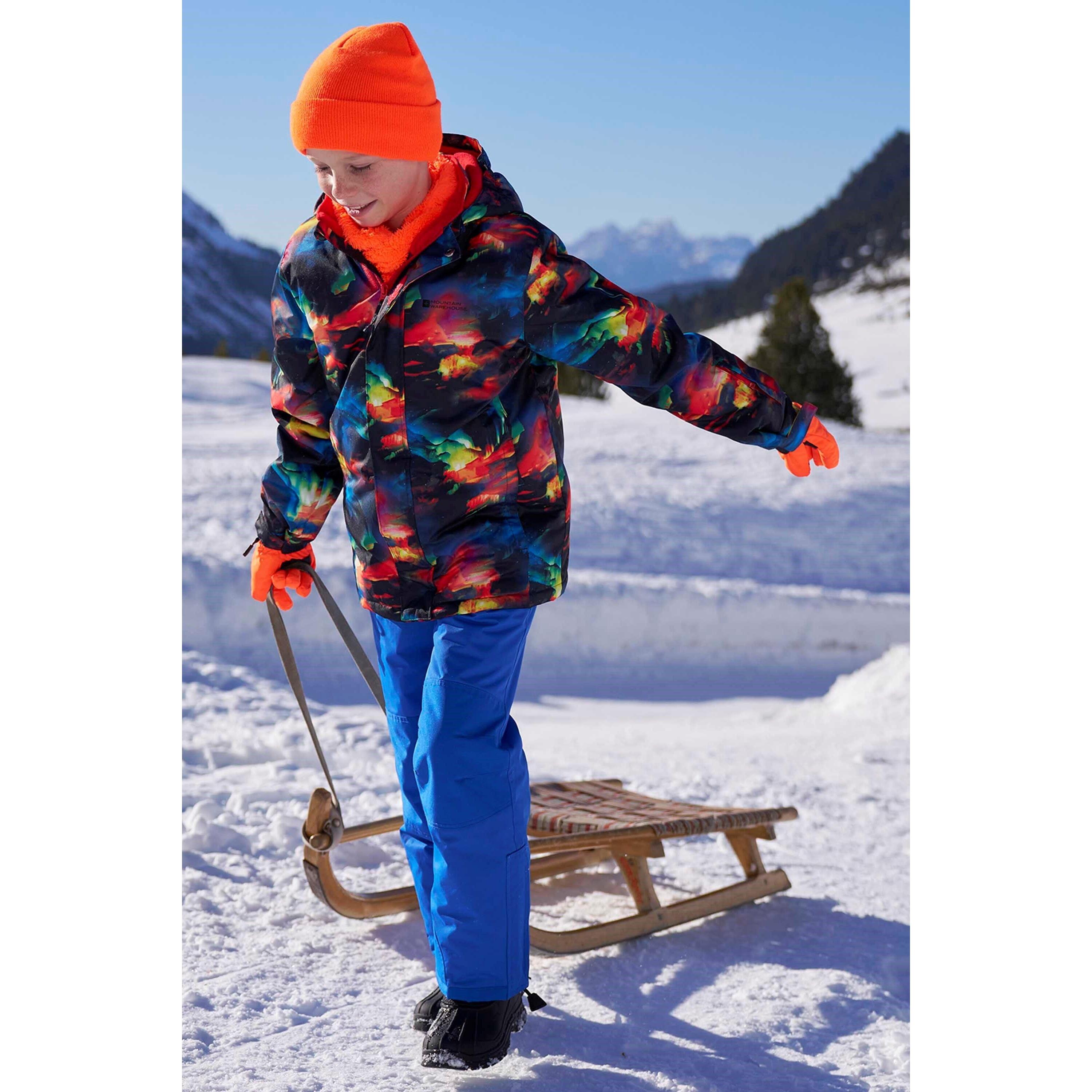 MOUNTAIN WAREHOUSE Mogal Giacca Da Sci Geometrica Bambini Mountain Warehouse Rosso