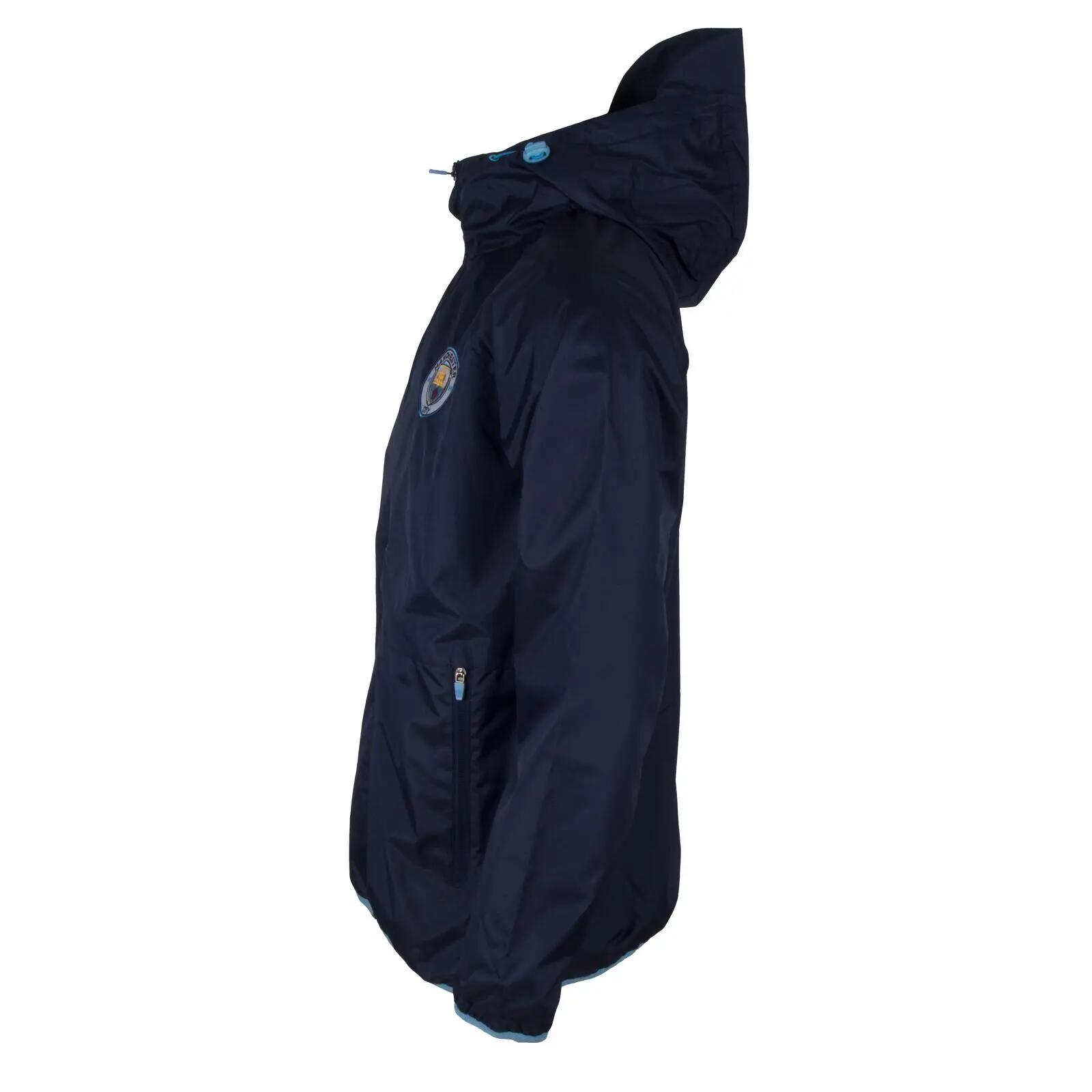 Mens Crest Peaked Windbreaker (Navy) 2/6
