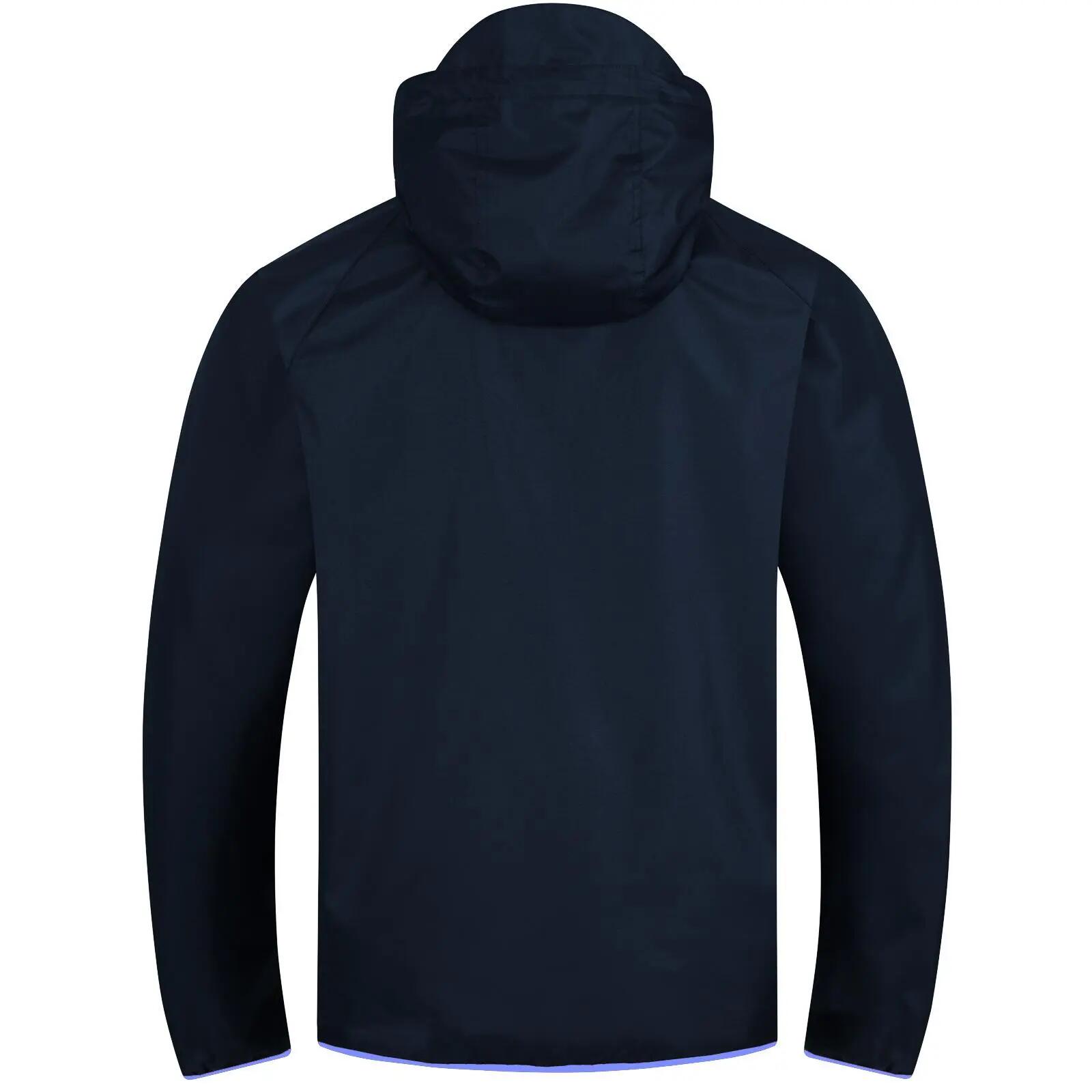 Mens Crest Peaked Windbreaker (Navy) 4/6