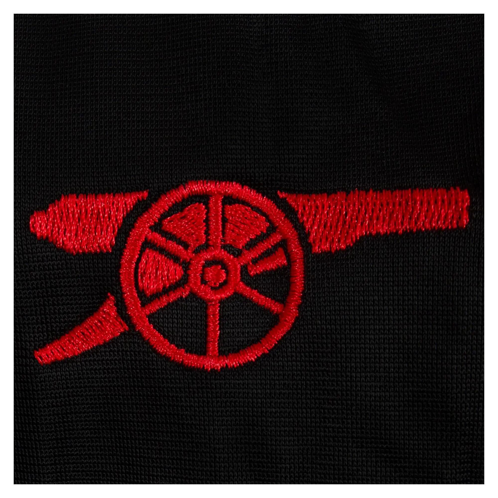 Mens Crest Embroidered Track Jacket (Black) 3/4