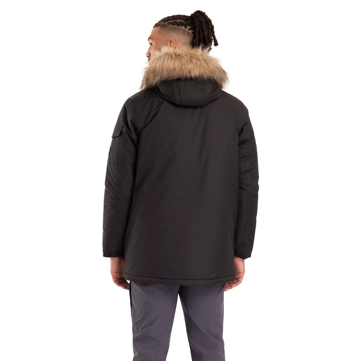 Chaqueta Impermeable Alexsander para Hombre Negro 3/5