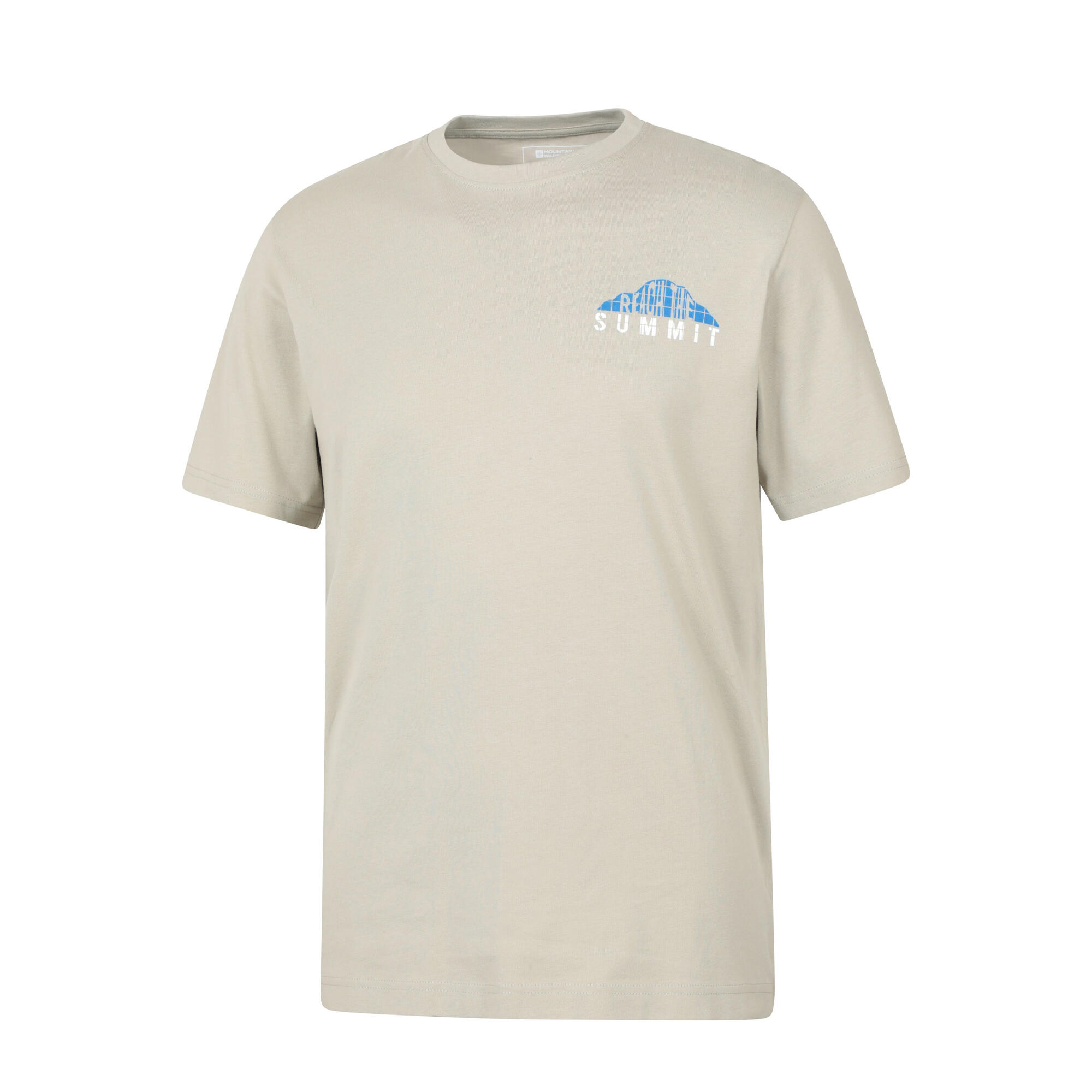 Maglietta Grafica Uomo Mountain Warehouse Reach The Summit Grigio 3/3