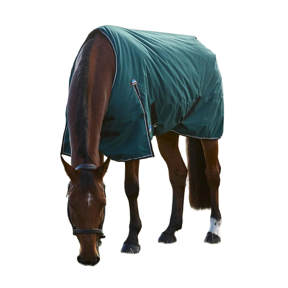 Couverture D´extérieur Pour Chevaux COMFITEC CLASSIC (Vert Forêt / Noir) 3/3
