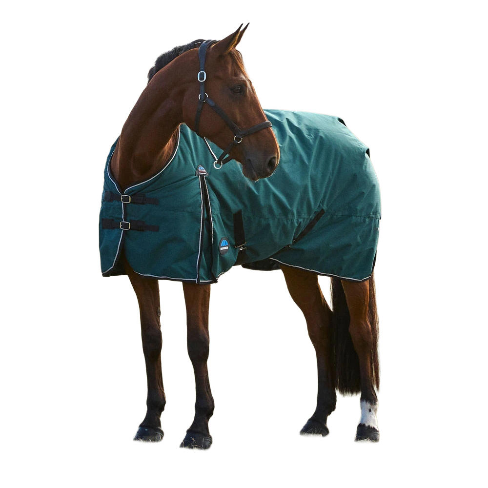 Couverture D´extérieur Pour Chevaux COMFITEC CLASSIC (Vert Forêt / Noir) 2/3