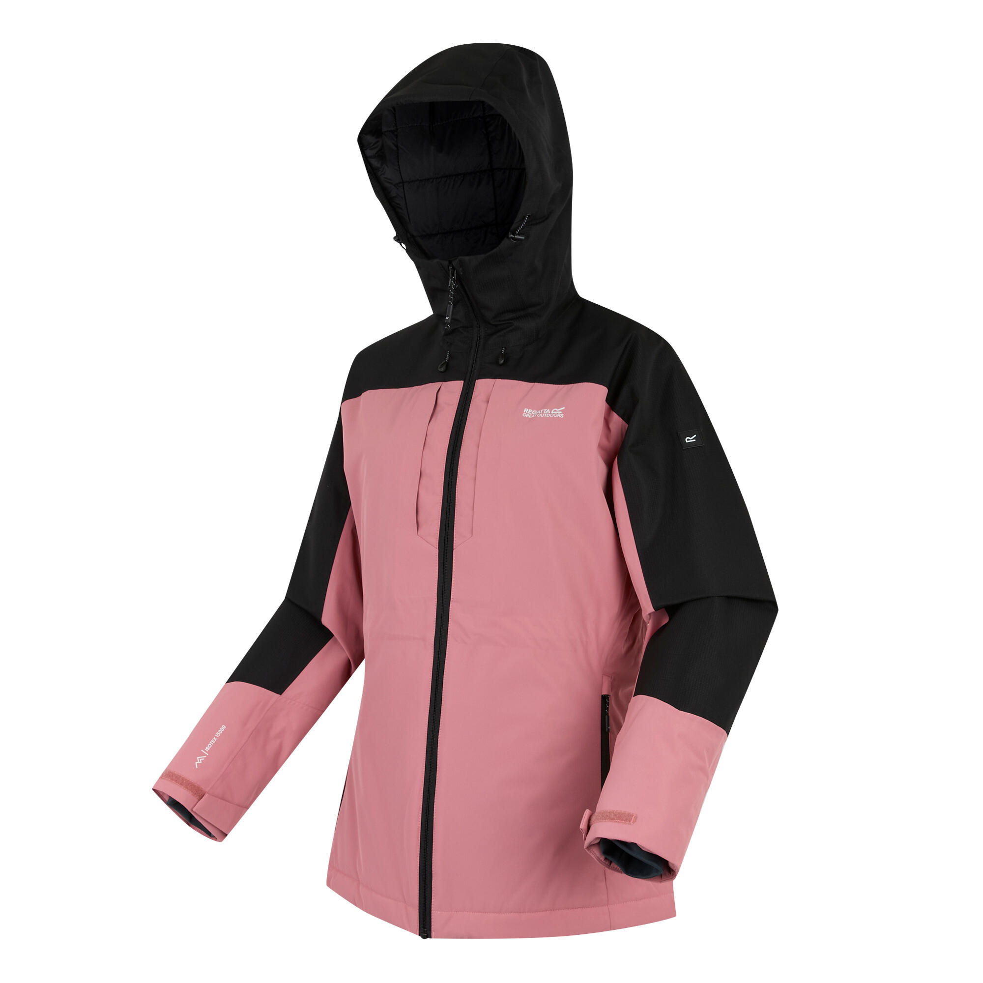 "Maldeine" Jacke für , Isoliert Damen Graurosa/Schwarz 3/5