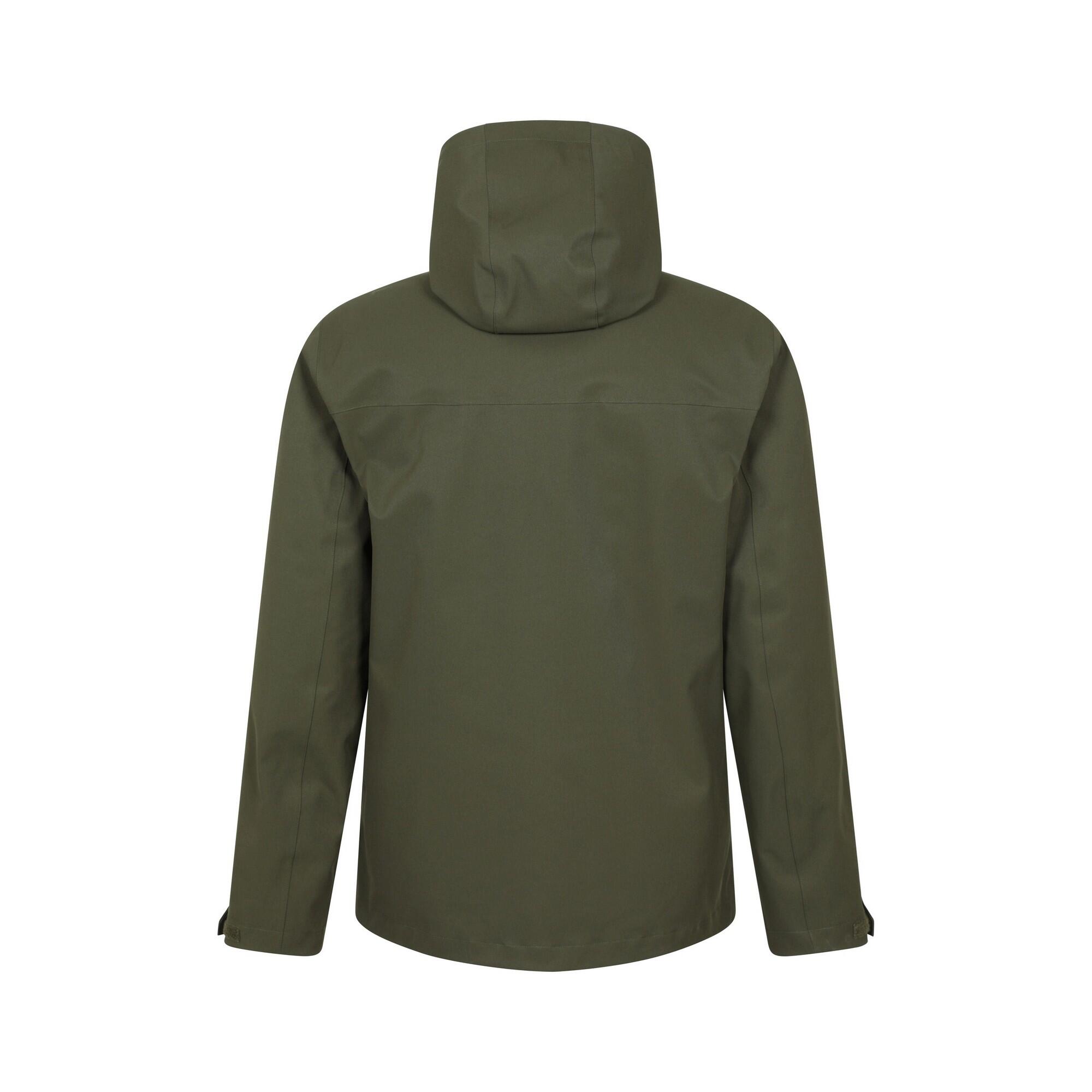 "Rushes" Jacke, wasserfest für Herren Khakigrün 2/4