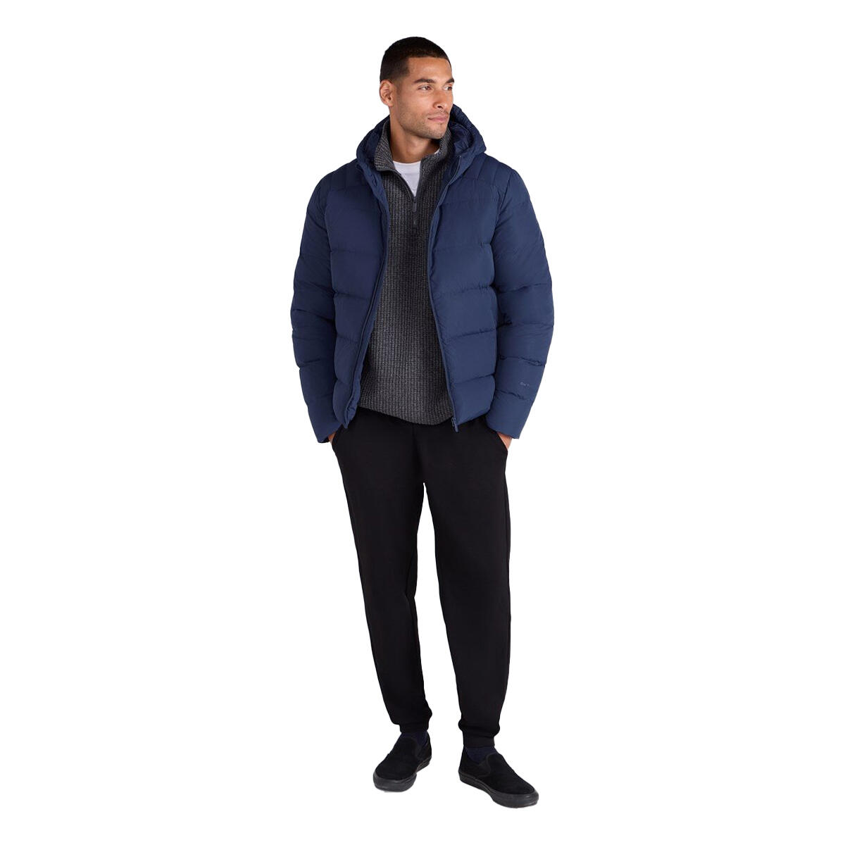 Giacca Piumino Peso Medio Uomo Animal Tech Blu Navy 3/3