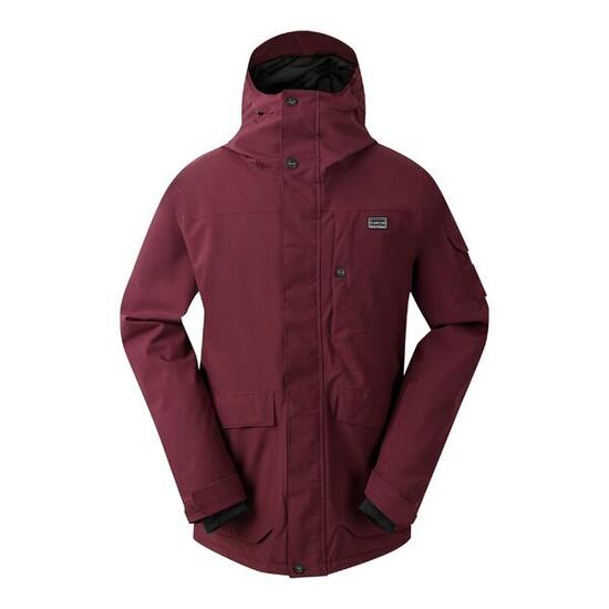 Blouson De Ski À Capuche Homme (Pourpre)