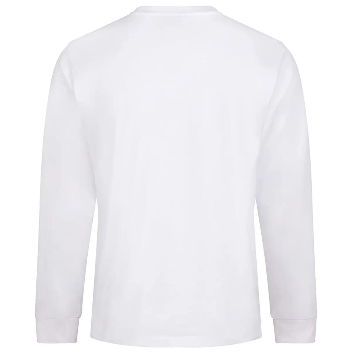 Unisex Adult LongSleeved TShirt (Arctic White) 2/3
