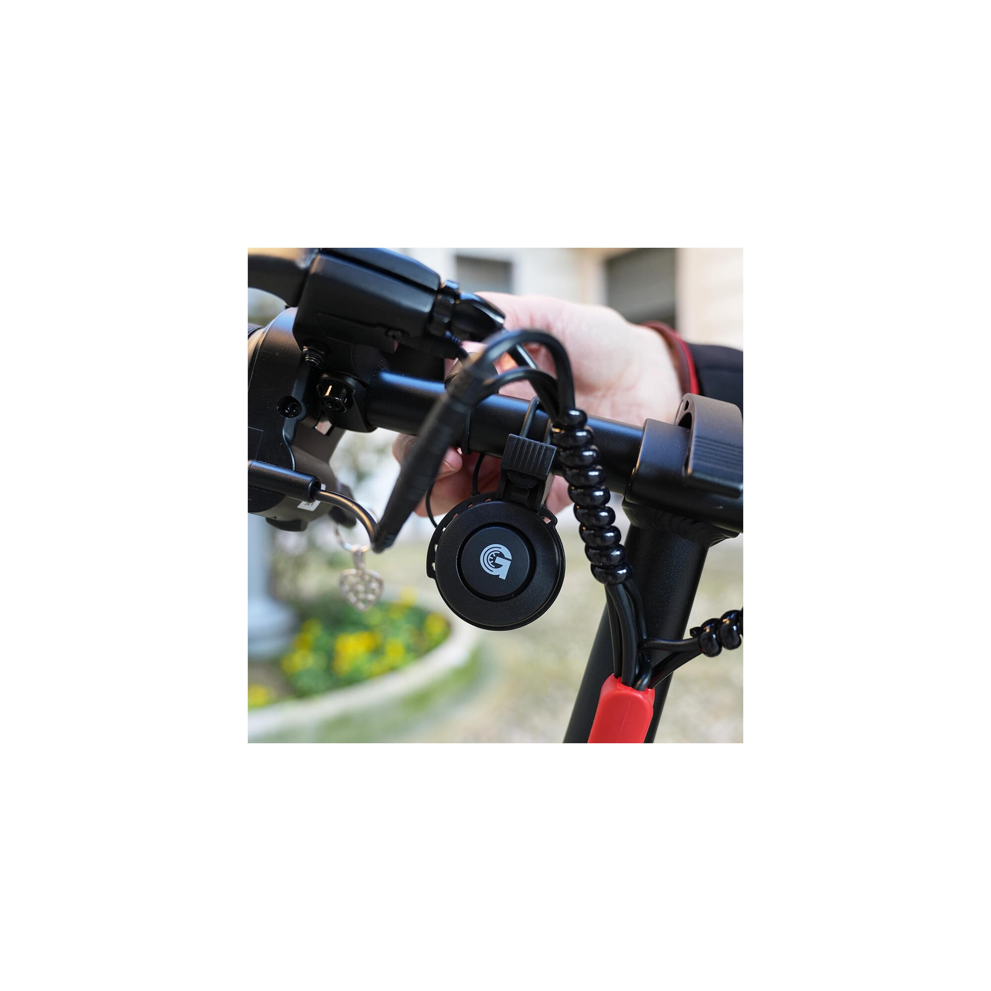 Clacson UrbanGlide 120 dB – Accessorio sicurezza monopattino e bici 2/2