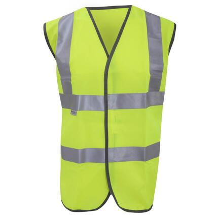 Gilet De Sécurité Haute Visibilité Homme (Jaune Haute Visibilité)
