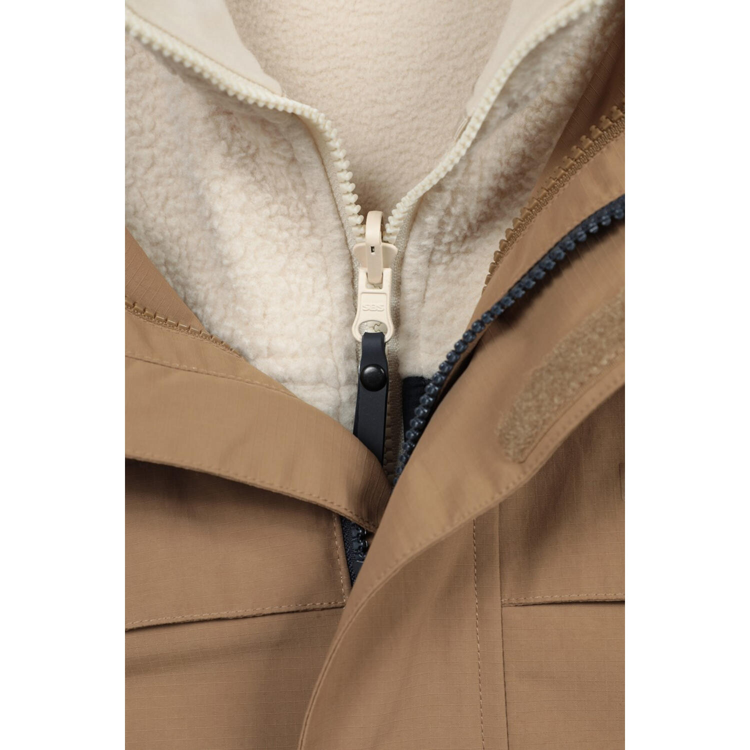 Veste Imperméable Motif/style 3en1 MAPLE Homme (Brun Clair) 4/4