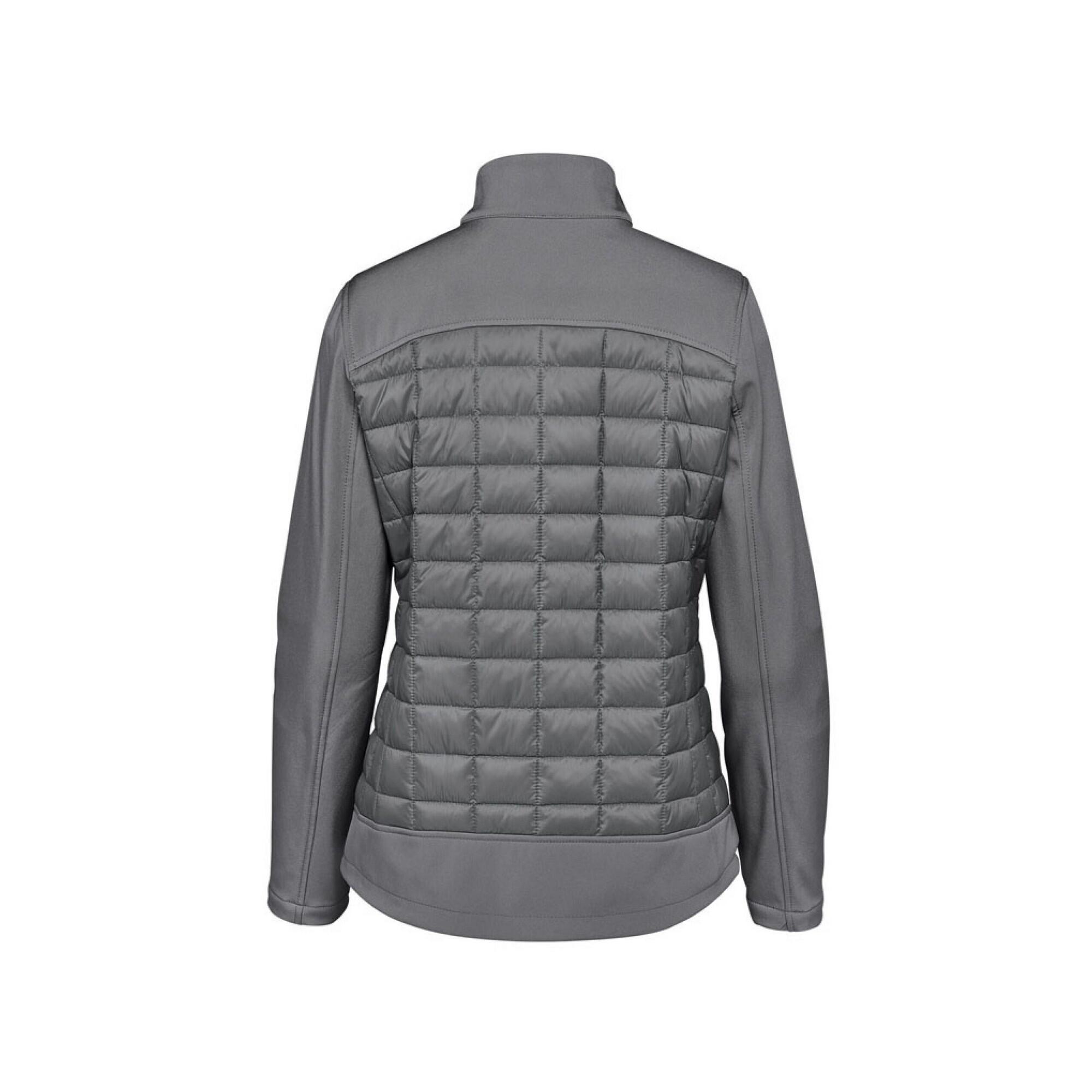 Womens/Ladies Appalachian Softshell Thermal Jacket (Granite) 2/3