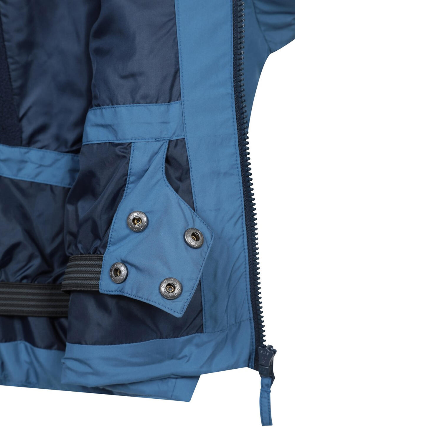 Childrens/Kids Cortina Water Resistant Padded Ski Jacket (Blue) 4/4