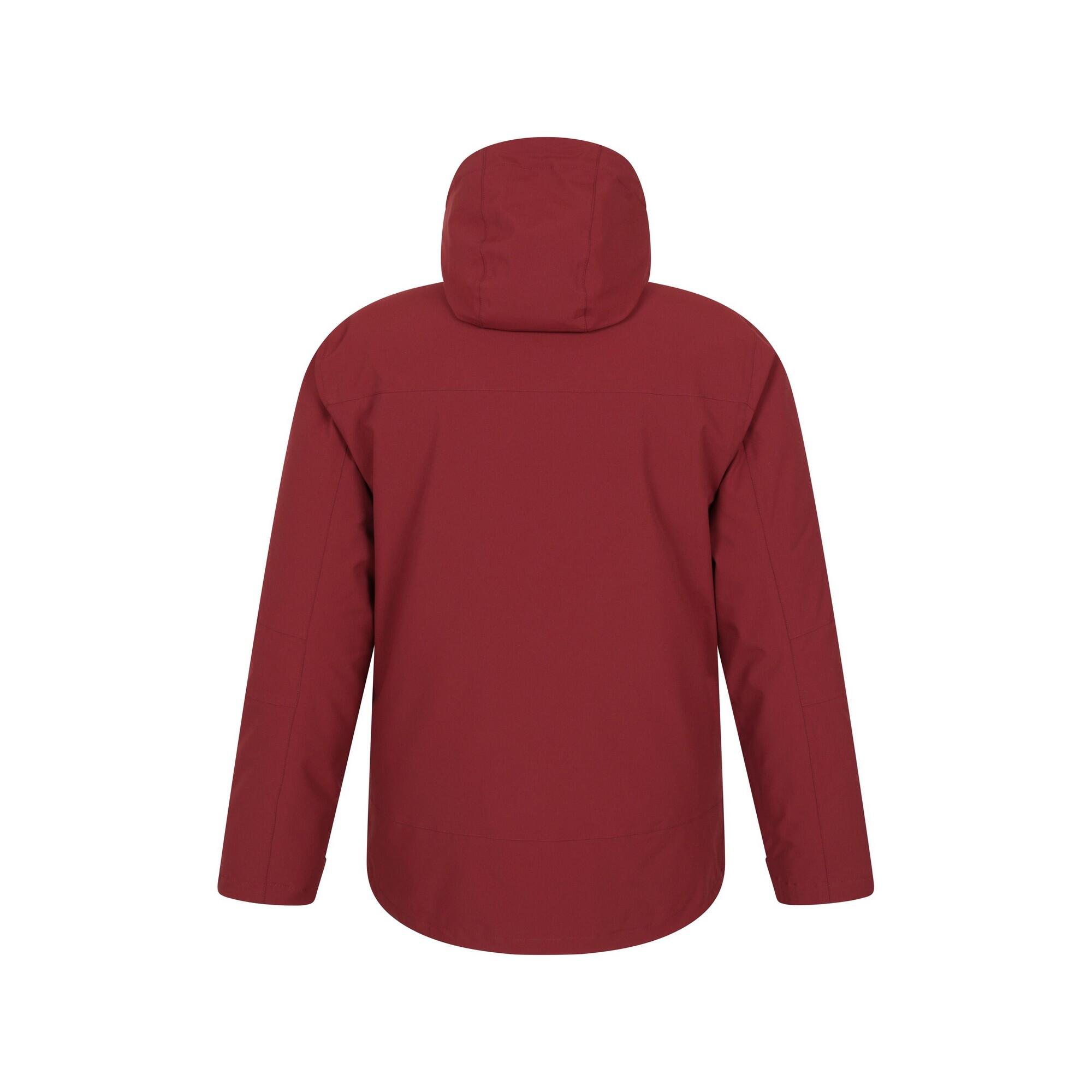 Veste Imperméable Motif/style 3en1 SYCAMORE Homme (Rouille) 2/4