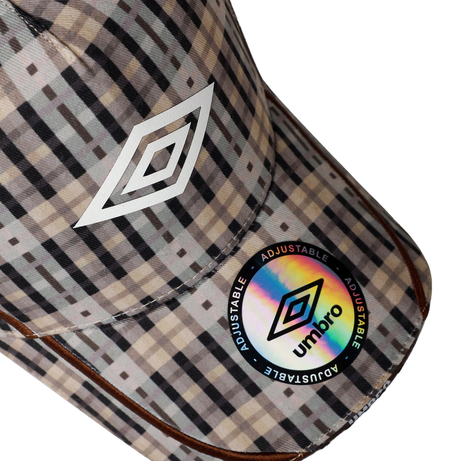 Casquette De Baseball Motif/style À Carreaux (Beige) 3/3
