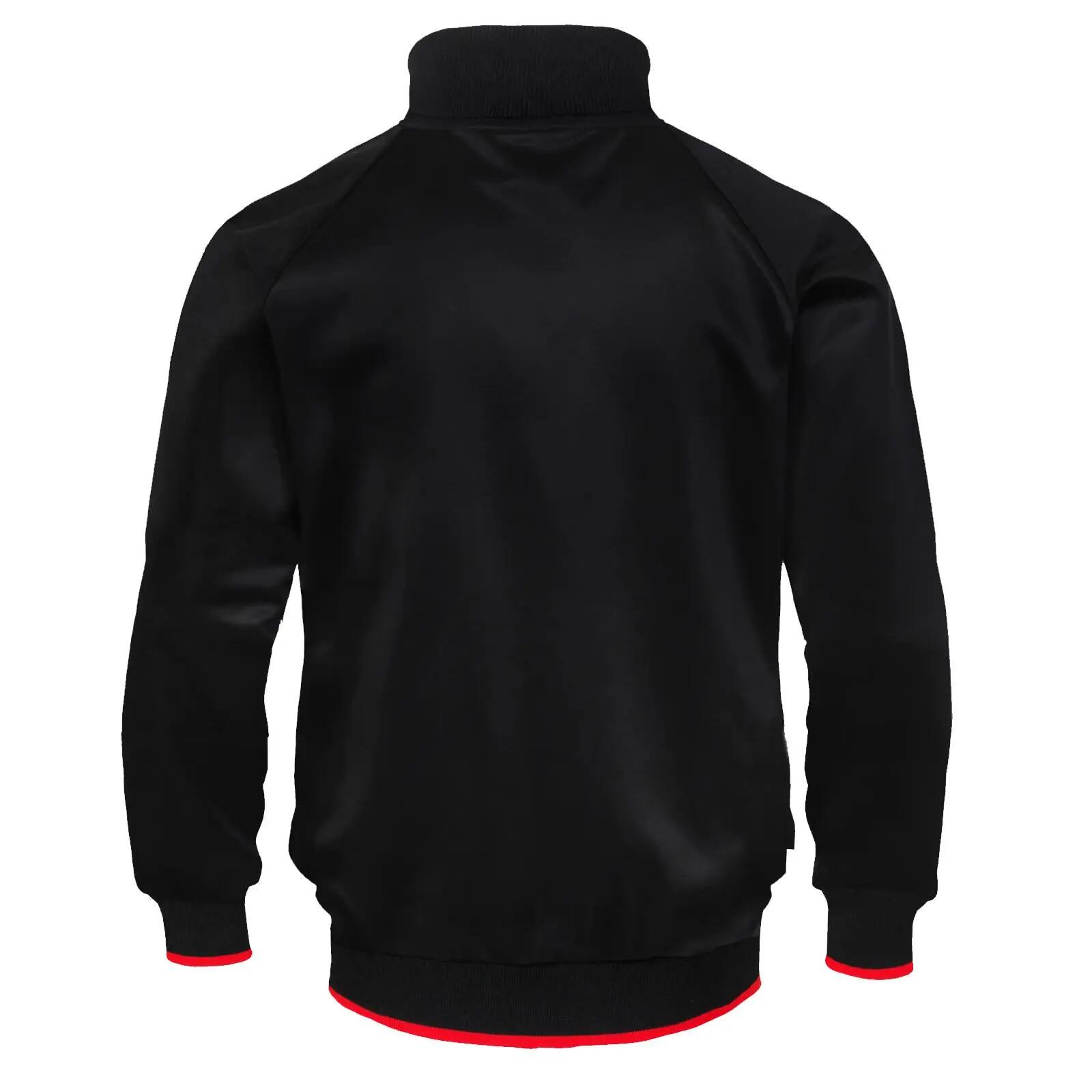 Boys Crest Track Jacket (Black) 2/6