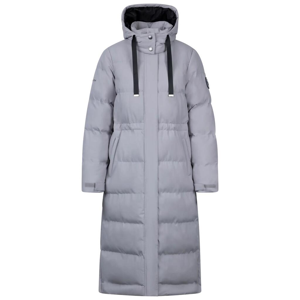 Womens Grown On Hood Longer Length Rain Jacket - Colter