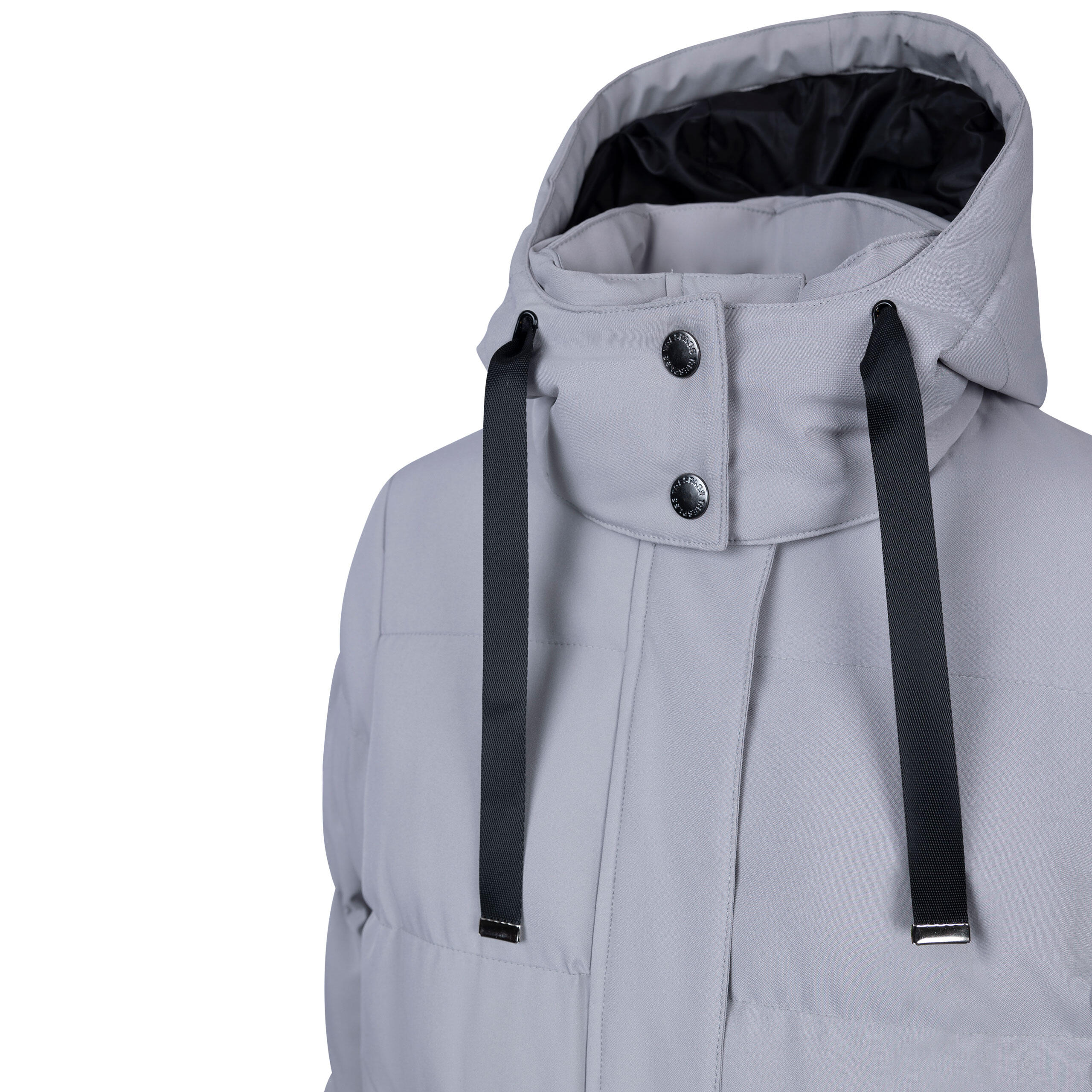 Womens Grown On Hood Longer Length Rain Jacket - Colter 3/5