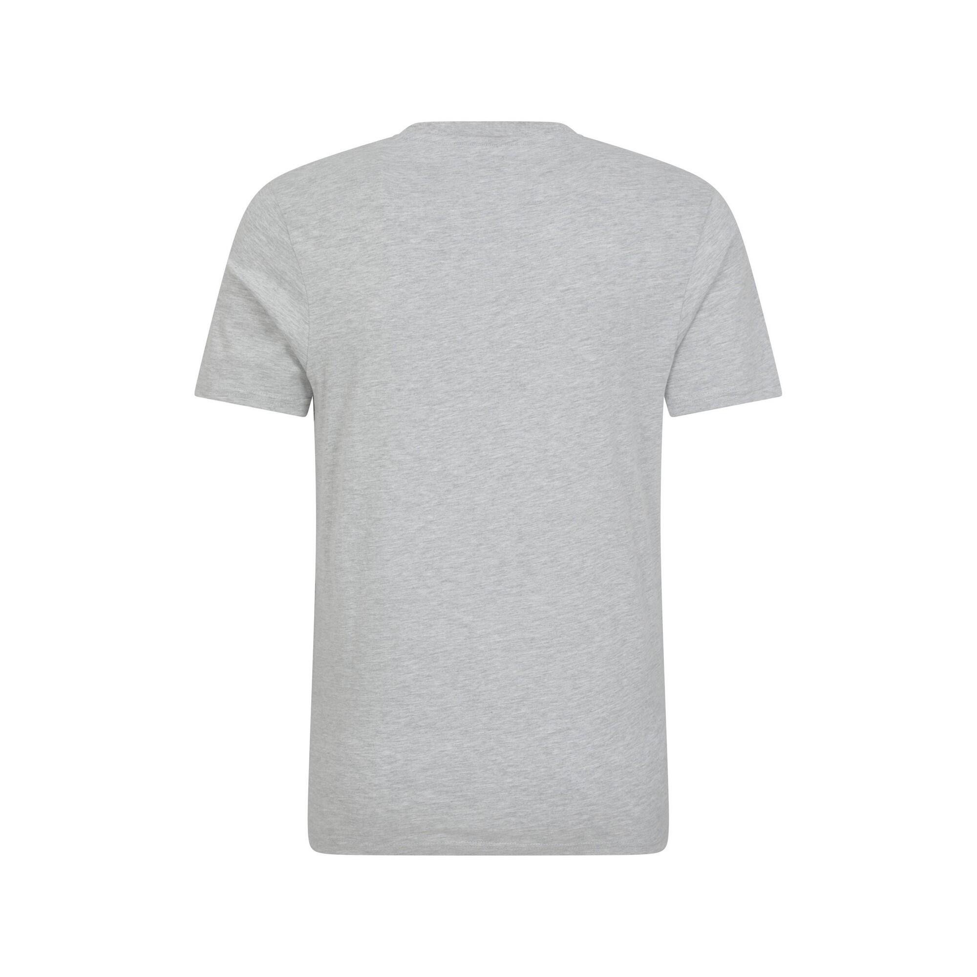Tshirt Motif/style Graphique WALES Homme (Gris) 2/4