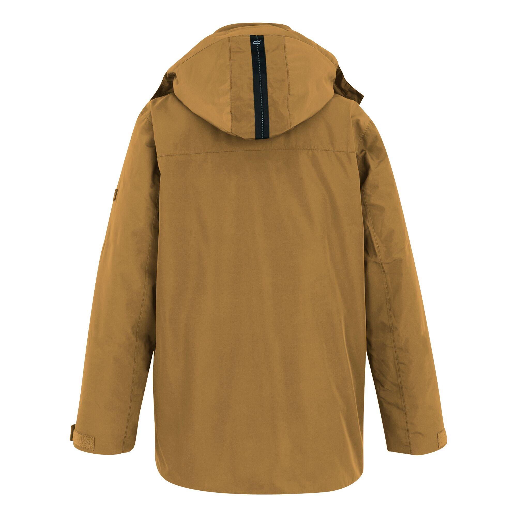 Veste Imperméable MARRON Homme (Marron / Noir) 2/5