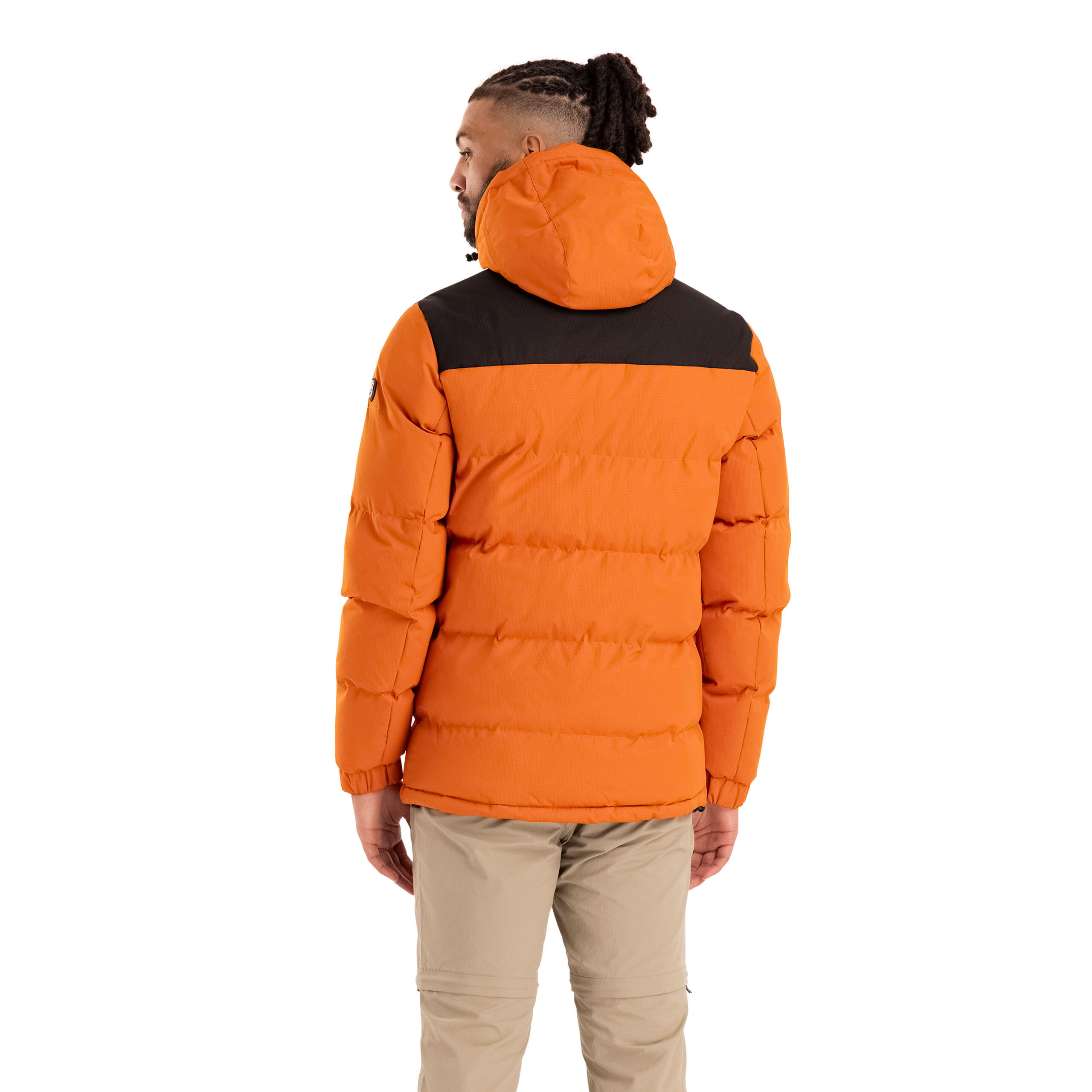 Mens Chin Guard Hood Adjusters Waterproof Casual Jacket - Ahmor 3/5