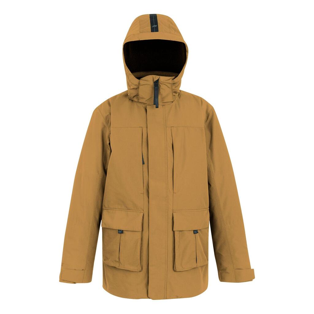 Mens Marron Insulated Waterproof Jacket (Nut Brown/Black)