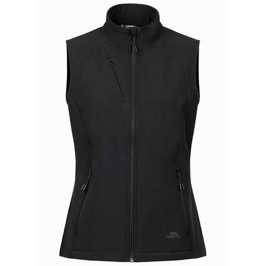 Mahall" Weste für , Softshell Damen Schwarz