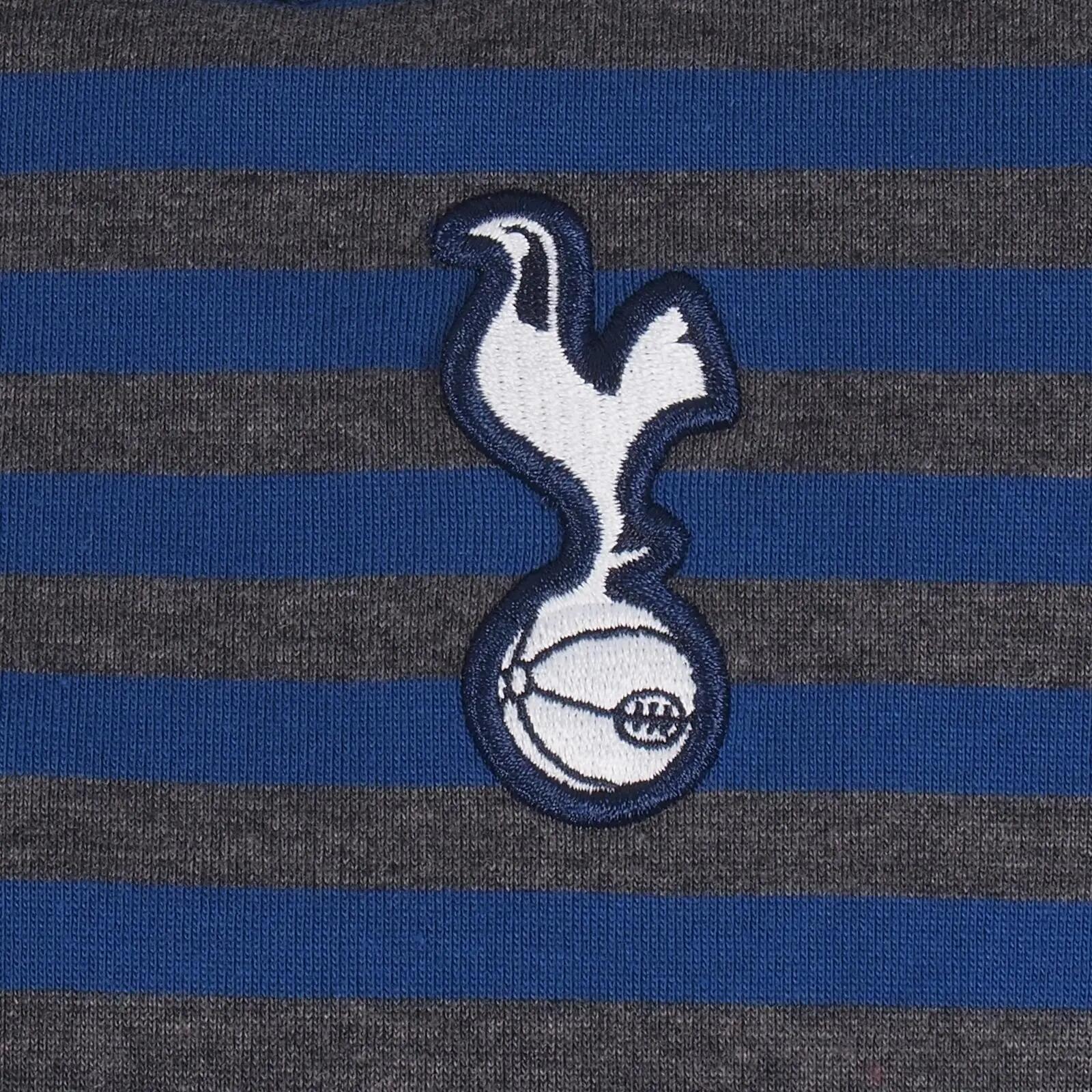 Mens Stripe Polo Shirt (Blue/Grey) 2/2