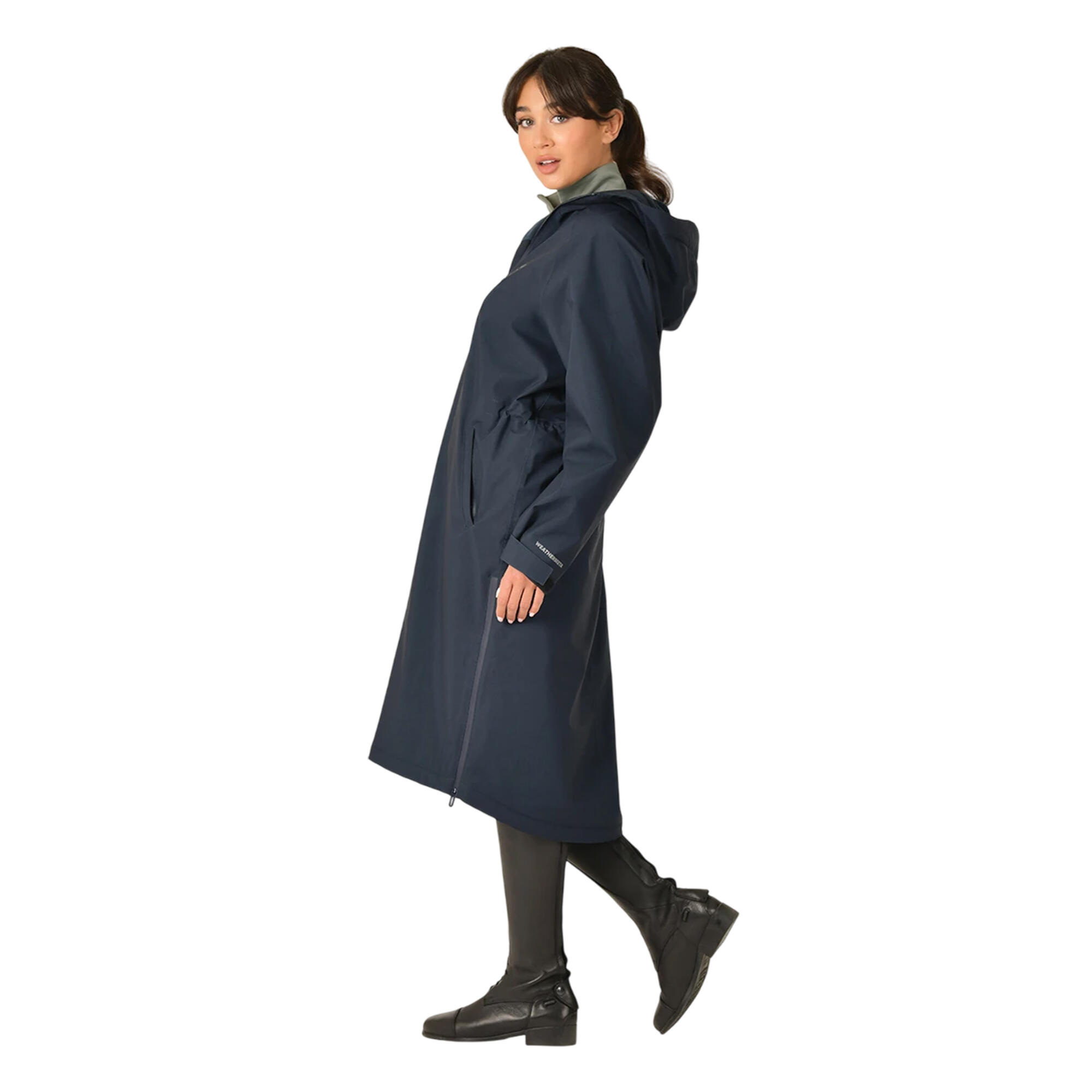 Feldjacke für Damen Marine 3/4