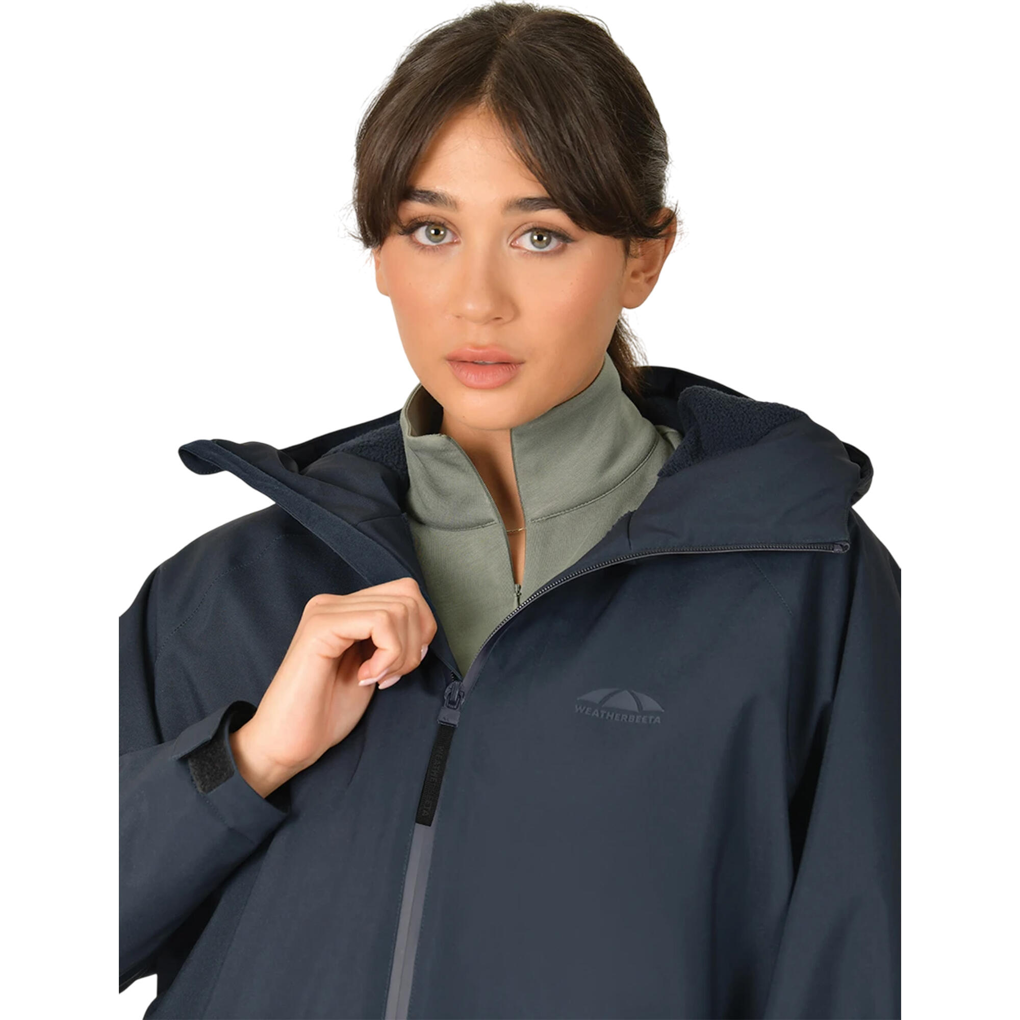 Feldjacke für Damen Marine 2/4