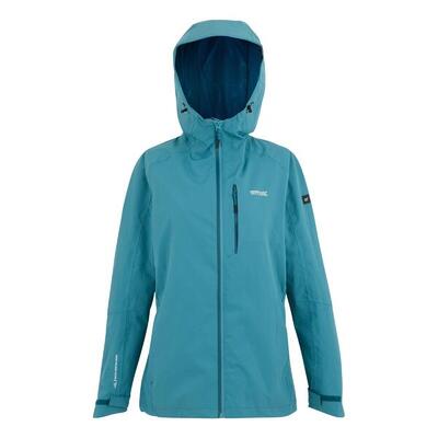 Dames birchdale ii waterdichte jas (zwart/seal grey)