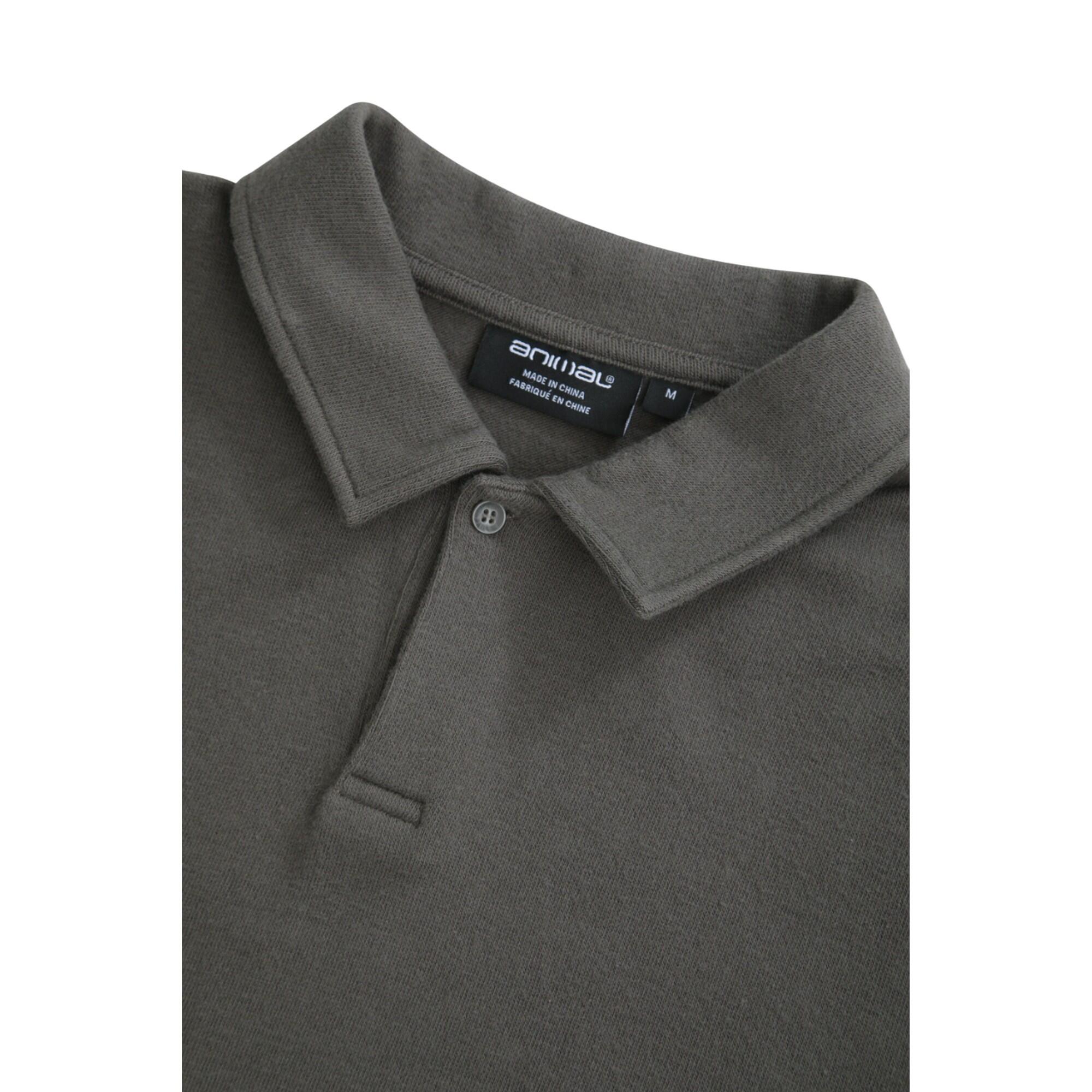 "Ollie" Poloshirt für , Langärmlig Herren Khakigrün 3/4