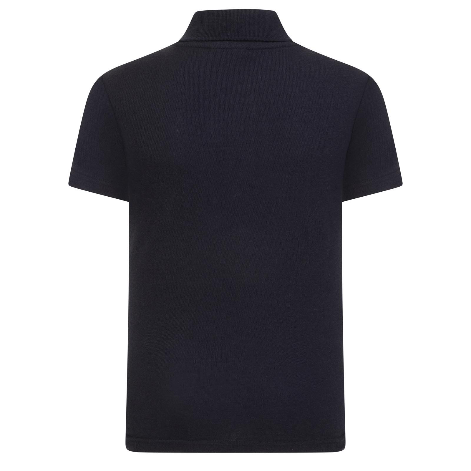 Poloshirt für Jungen Schwarz 4/4