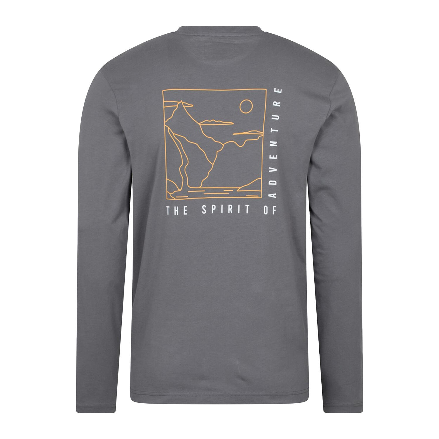 Tshirt Manches Longues SPIRIT OF ADVENTURE Homme (Charbon) 2/4