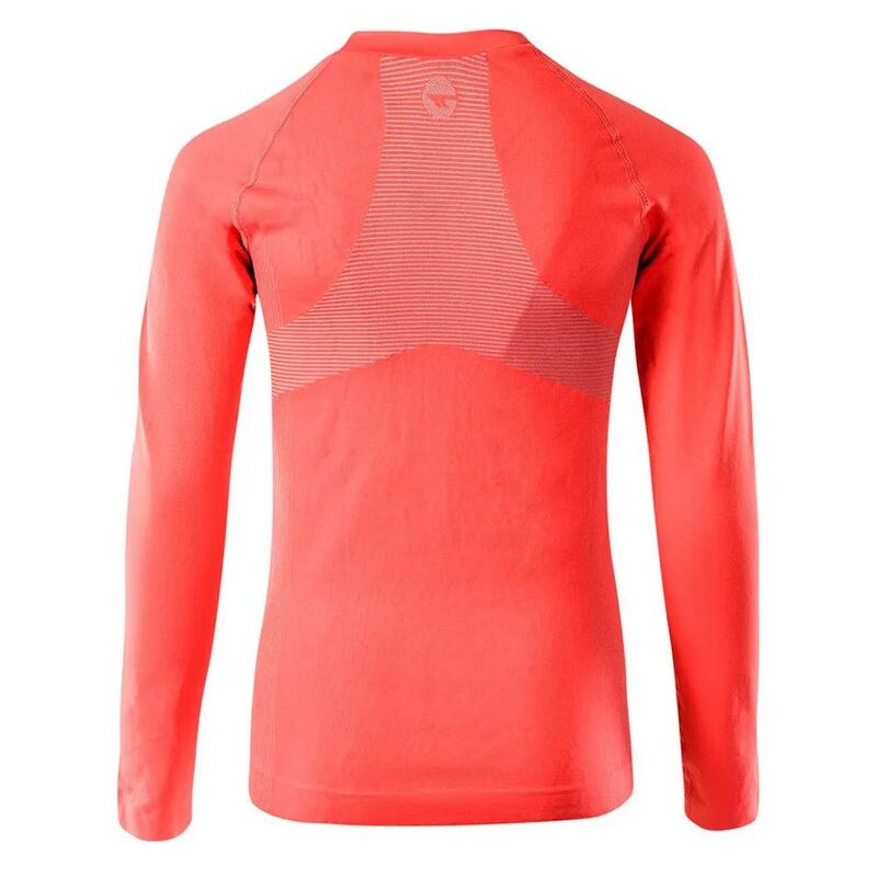 Blouse Free People Santa Clara Manches Longues Corail Oversize – Taille M