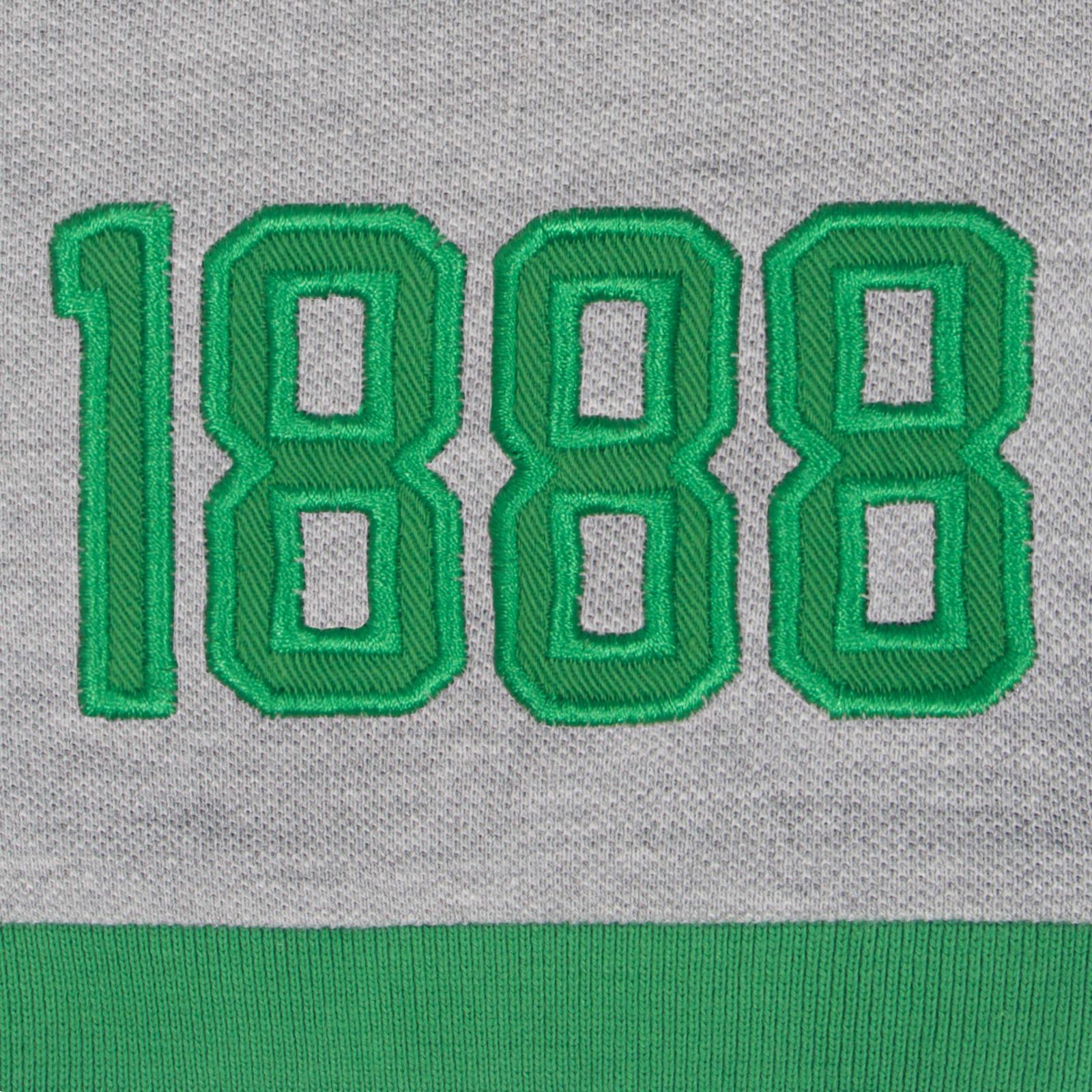 Poloshirt für , KontrastÄrmel Jungen Schwarz 4/5