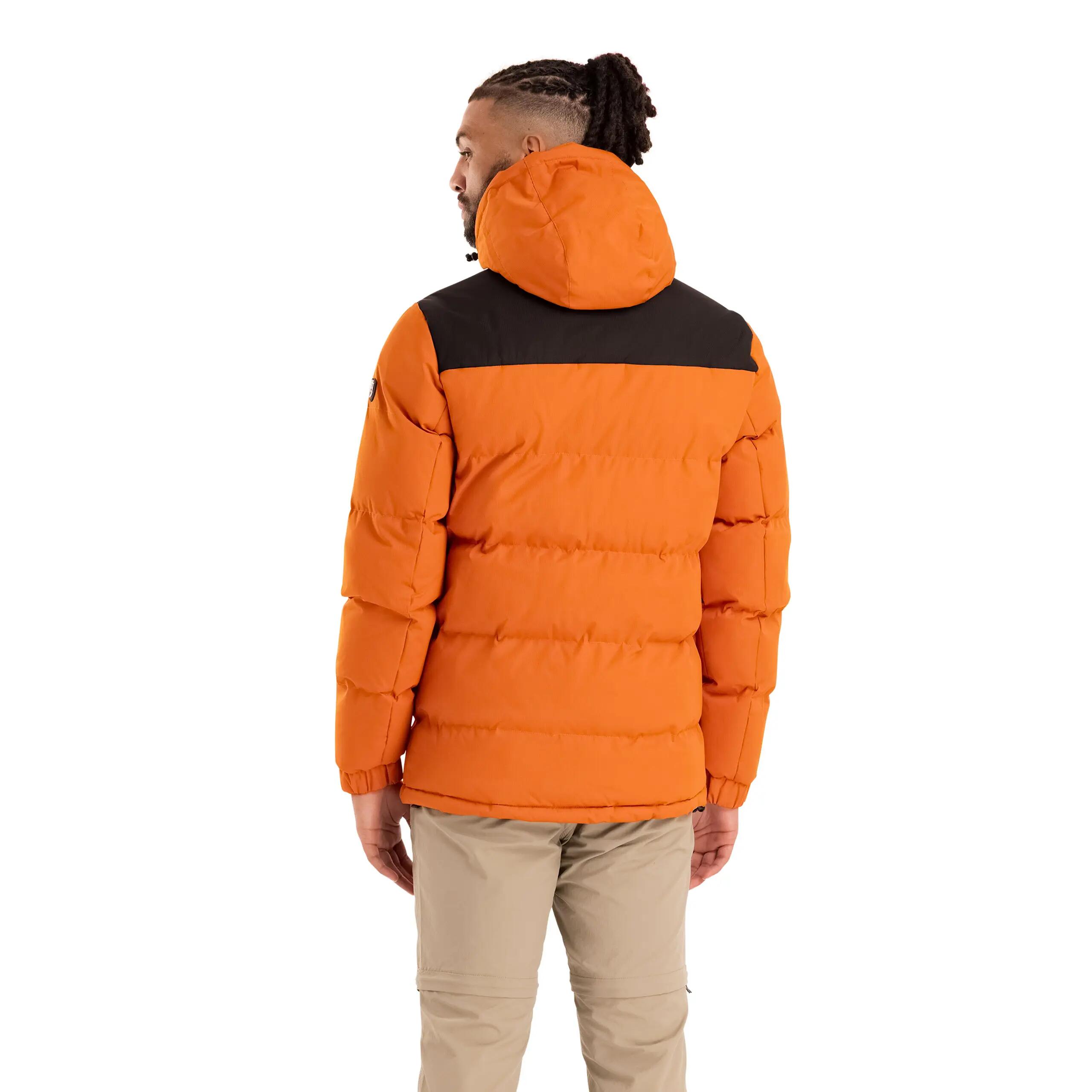 Mens Chin Guard Hood Adjusters Waterproof Casual Jacket - Ahmor 3/5