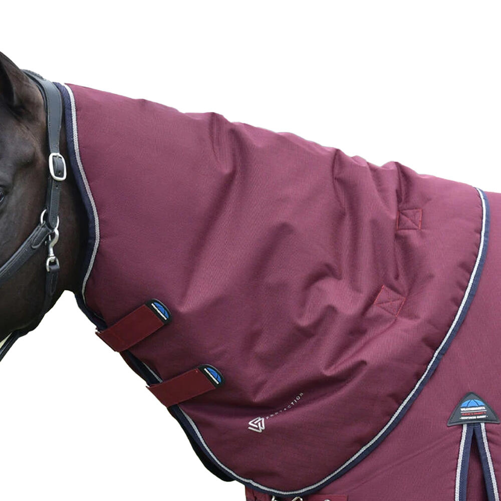 Collo Standard Copricollo Per Cavallo Weatherbeeta Comfitec Essential Borgogna 2/2
