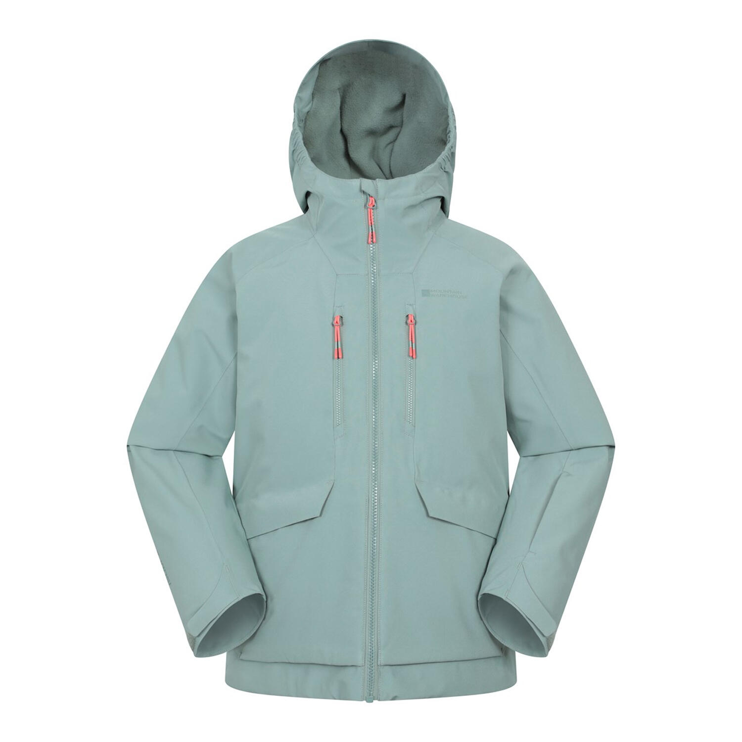 MOUNTAIN WAREHOUSE Blizzard Extreme Giacca Da Sci Impermeabile Bambini Mountain Warehouse Verde