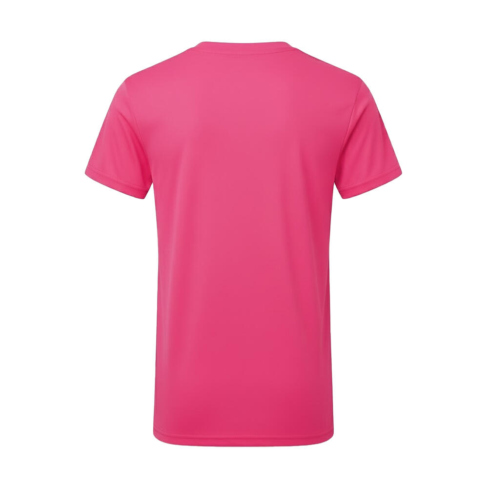 Unisex Childrens/Kids Performance TShirt (Hot Pink) 2/2