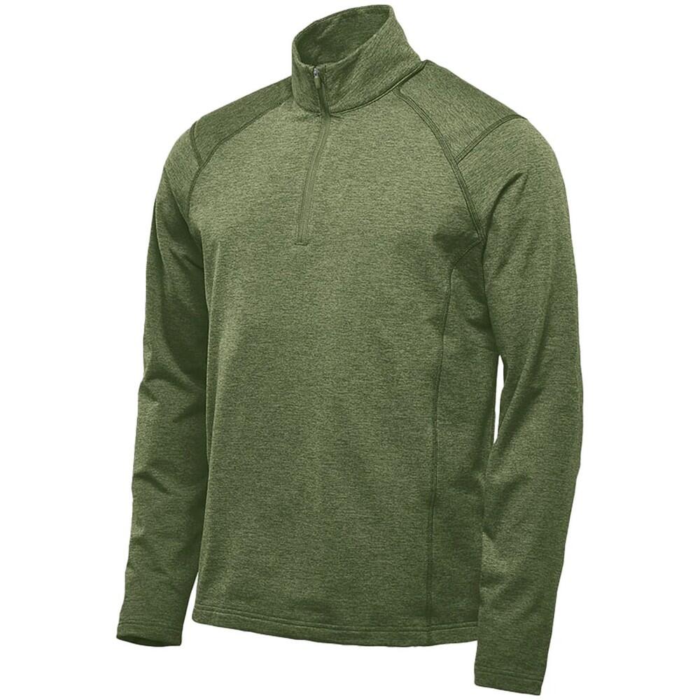 Haut Polaire TREELINE Homme (Vert Sauge Chiné) 3/3