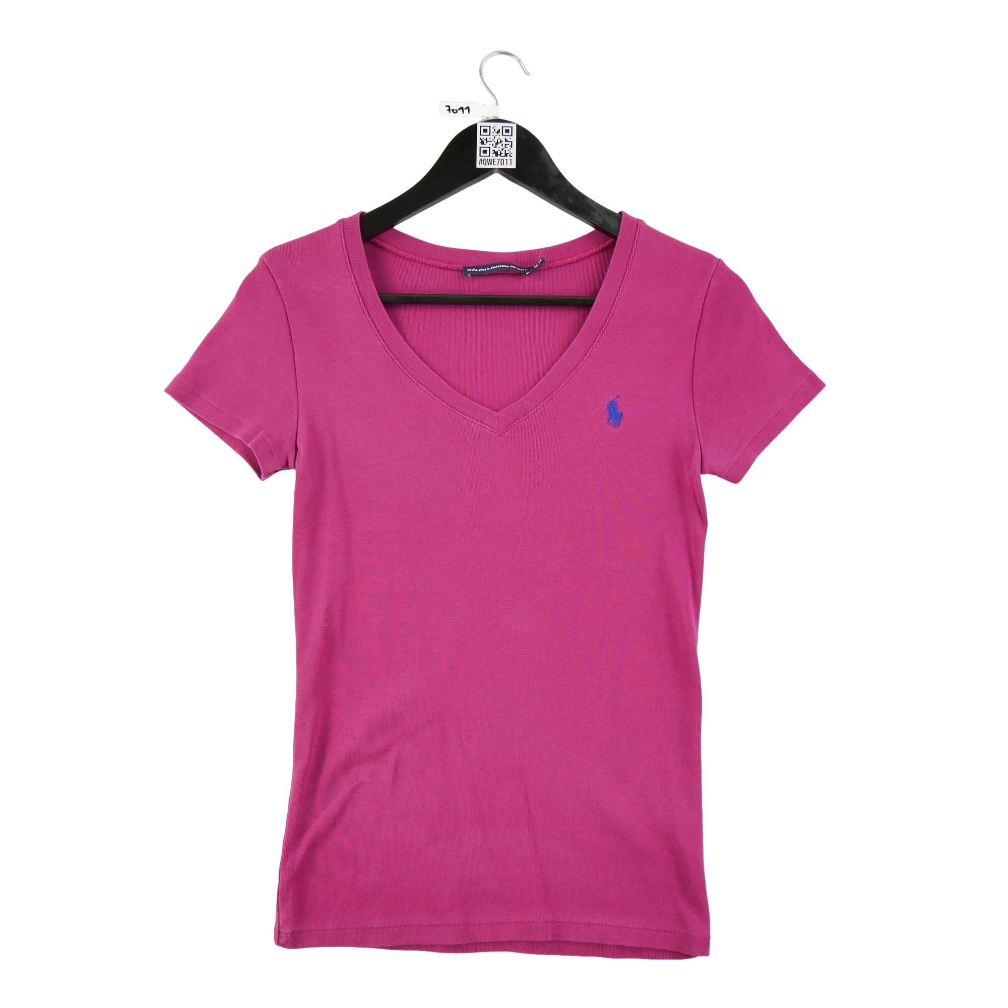 RALPH LAUREN Reconditionné - T-shirt manches courtes Femme Rose - Excellent