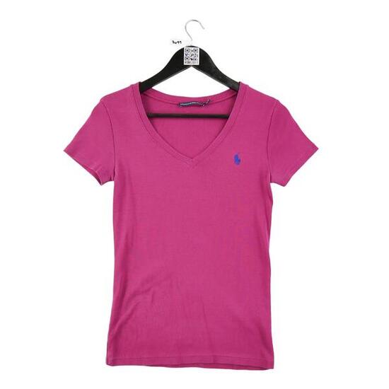 Second life - Kurzarm Damen T-Shirt Rosa - Wie neu