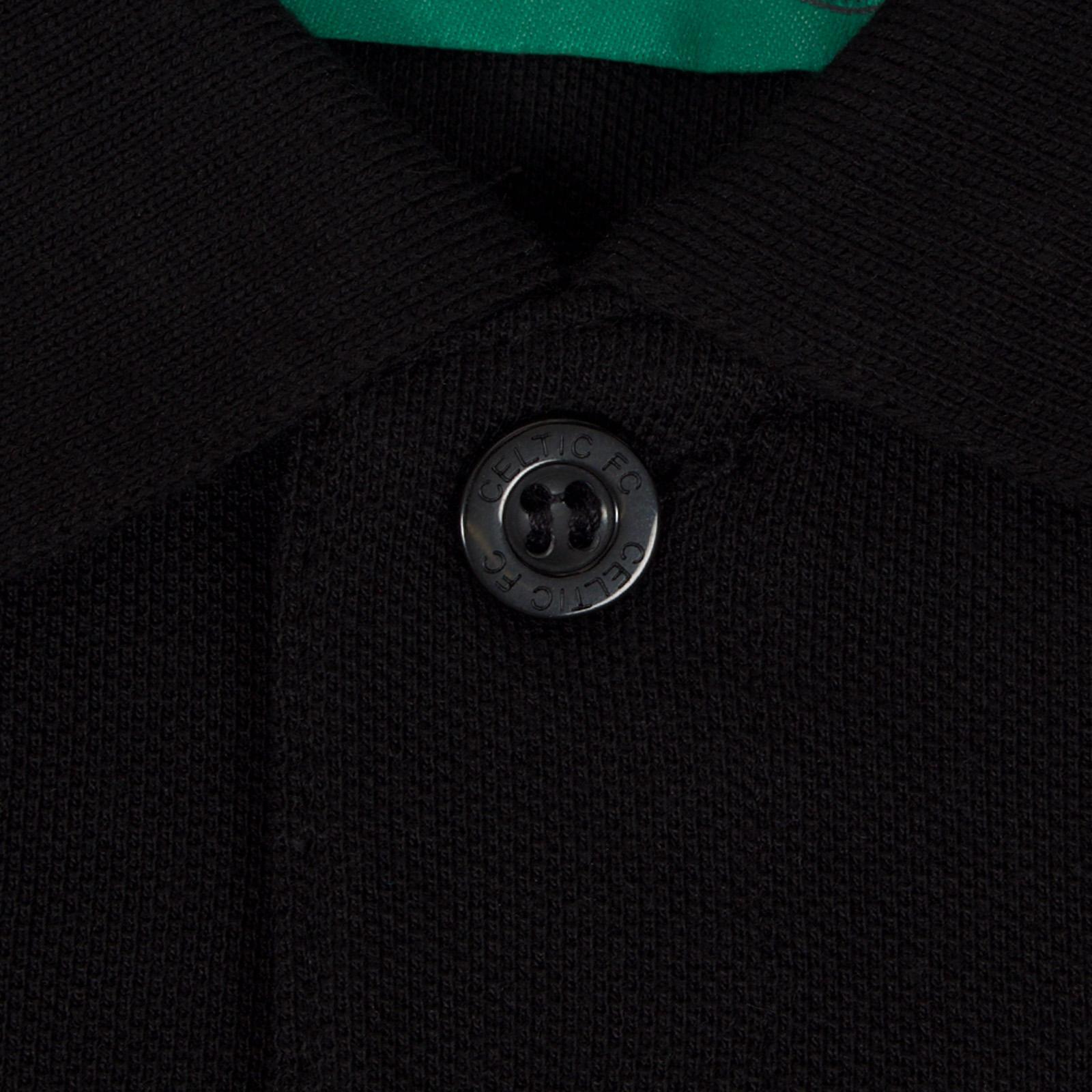 Poloshirt für Herren Schwarz 3/4