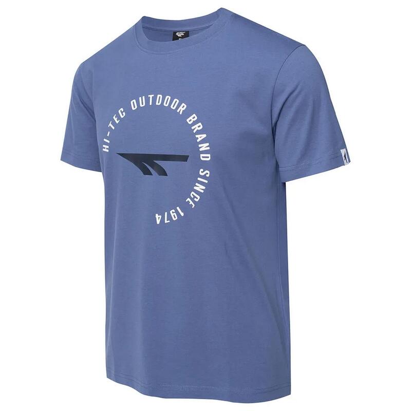 Tricou Drumeții În Natură Hi-Tec Olen Bărbați