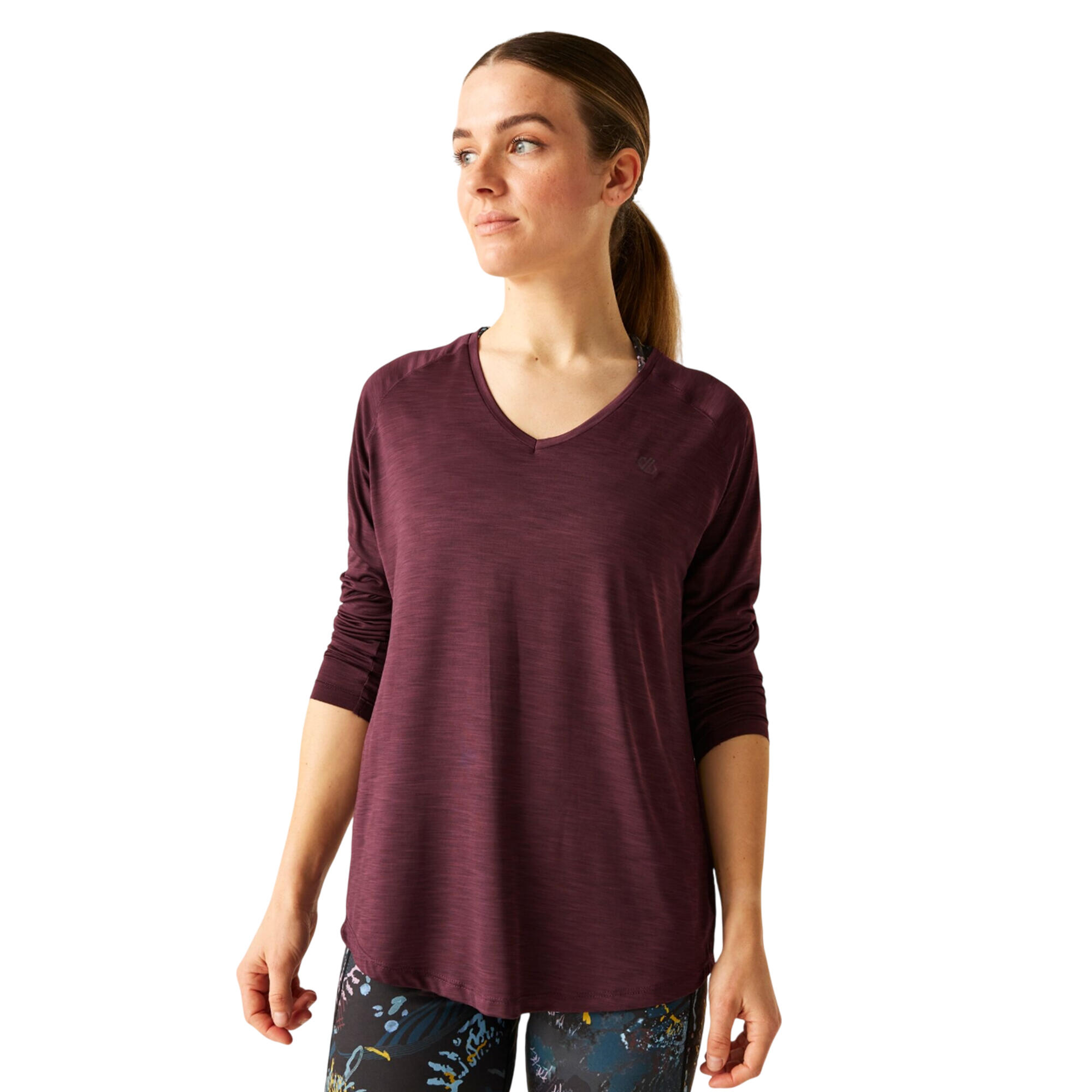 Tshirt De Sport DISCERN Femme (Figue) 3/4