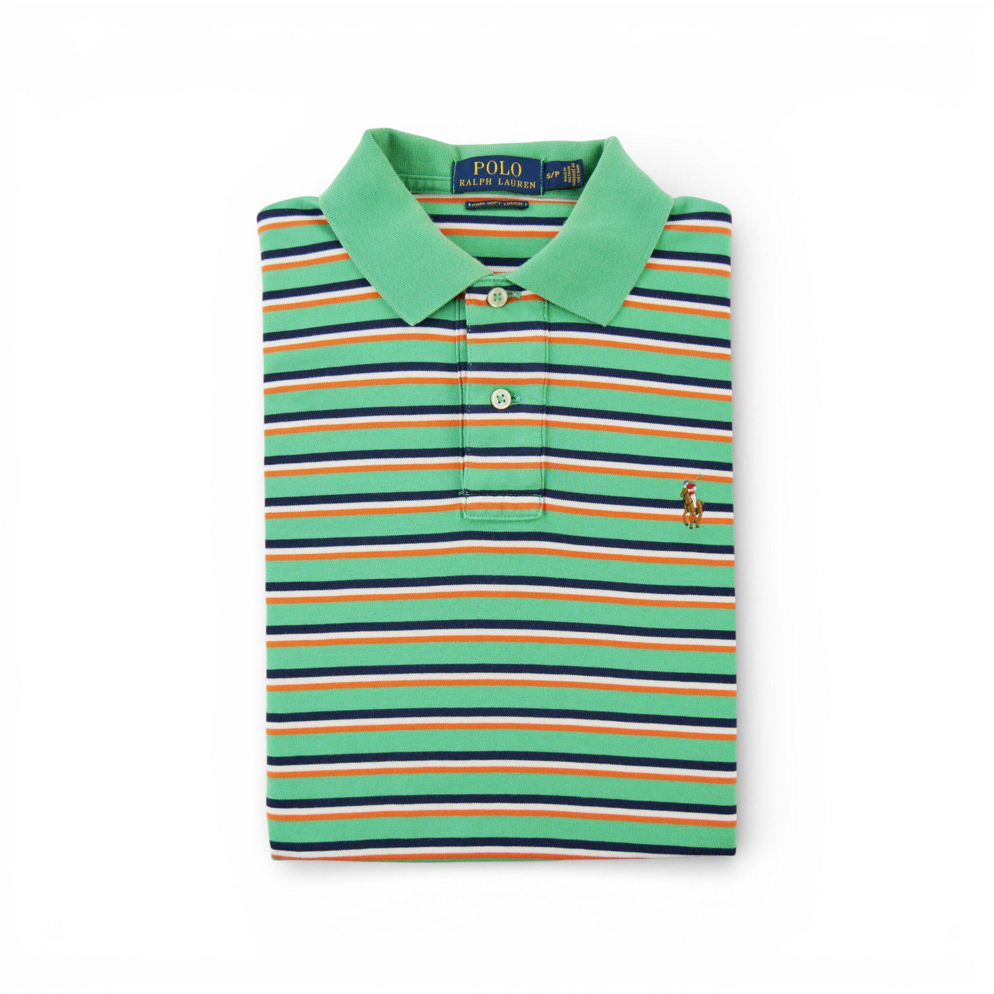 RALPH LAUREN Reconditionné - Polo manches courtes Homme Vert - Excellent