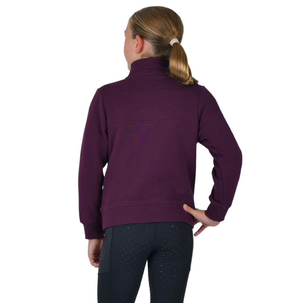 Childrens/Kids Fleece Top (Purple Violet) 3/3