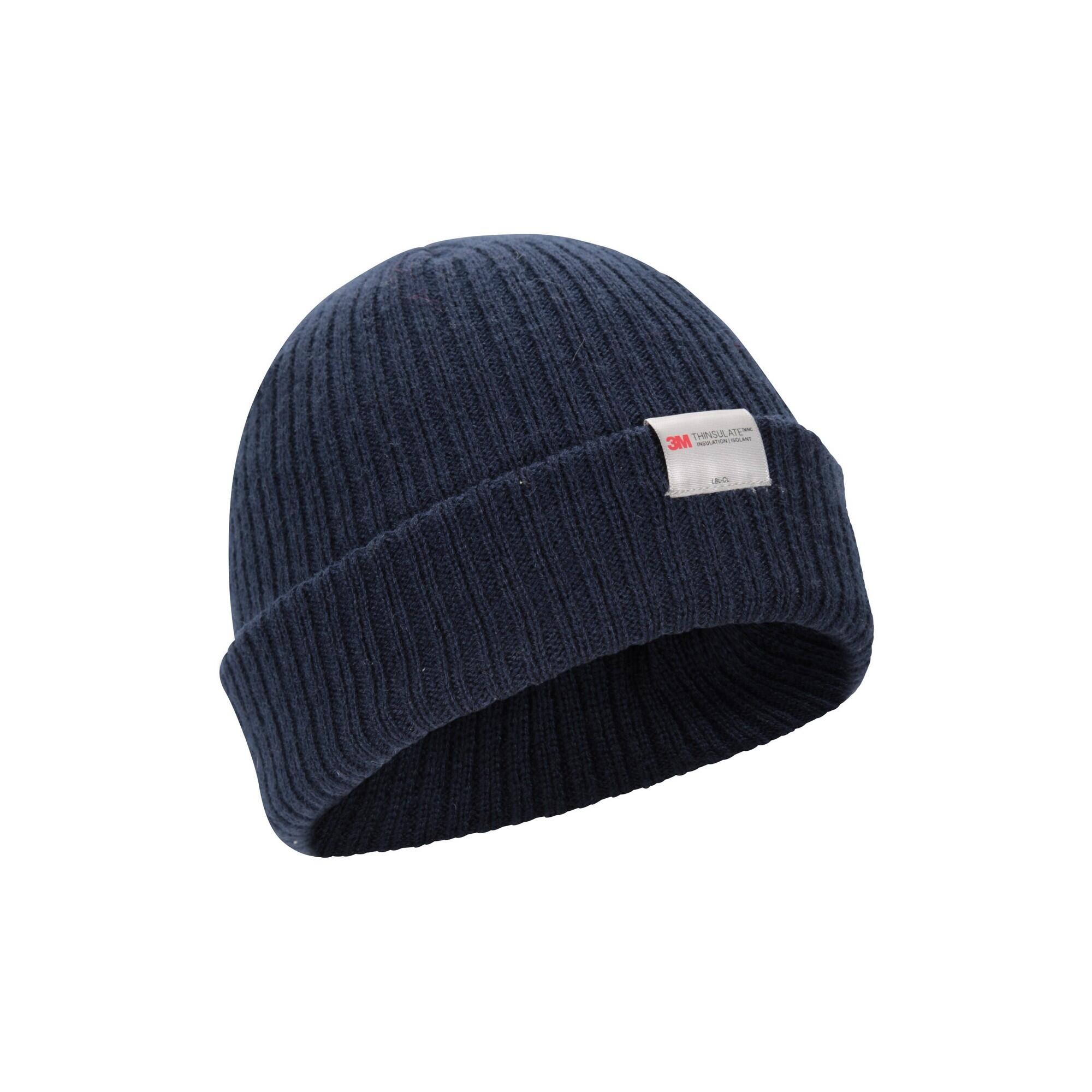 MOUNTAIN WAREHOUSE Mens Knitted Thinsulate Beanie (Navy)
